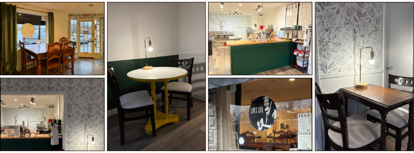 Lem's Cafe Interior Collage 