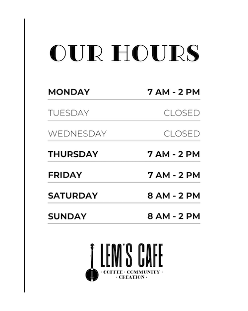Lems Cafe Hours Jan 2026_FINAL