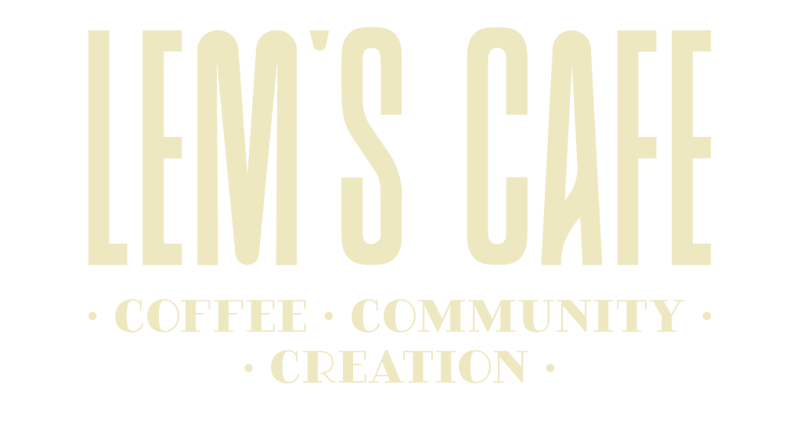 Lems Cafe logo-tag-EEE8C1